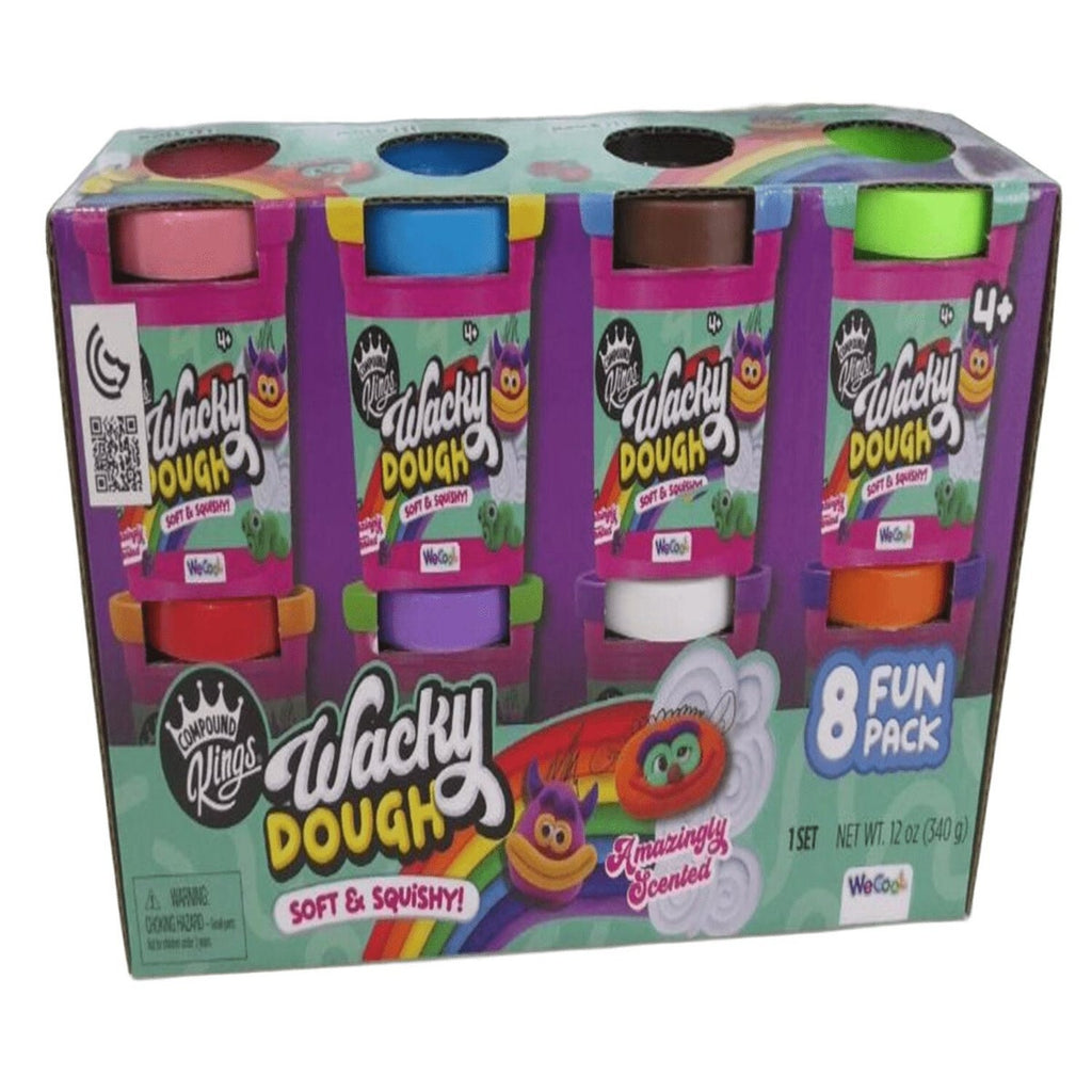WeCool Compound Kings Wacky Dough Soft & Squishy 8-Pack (340 g)