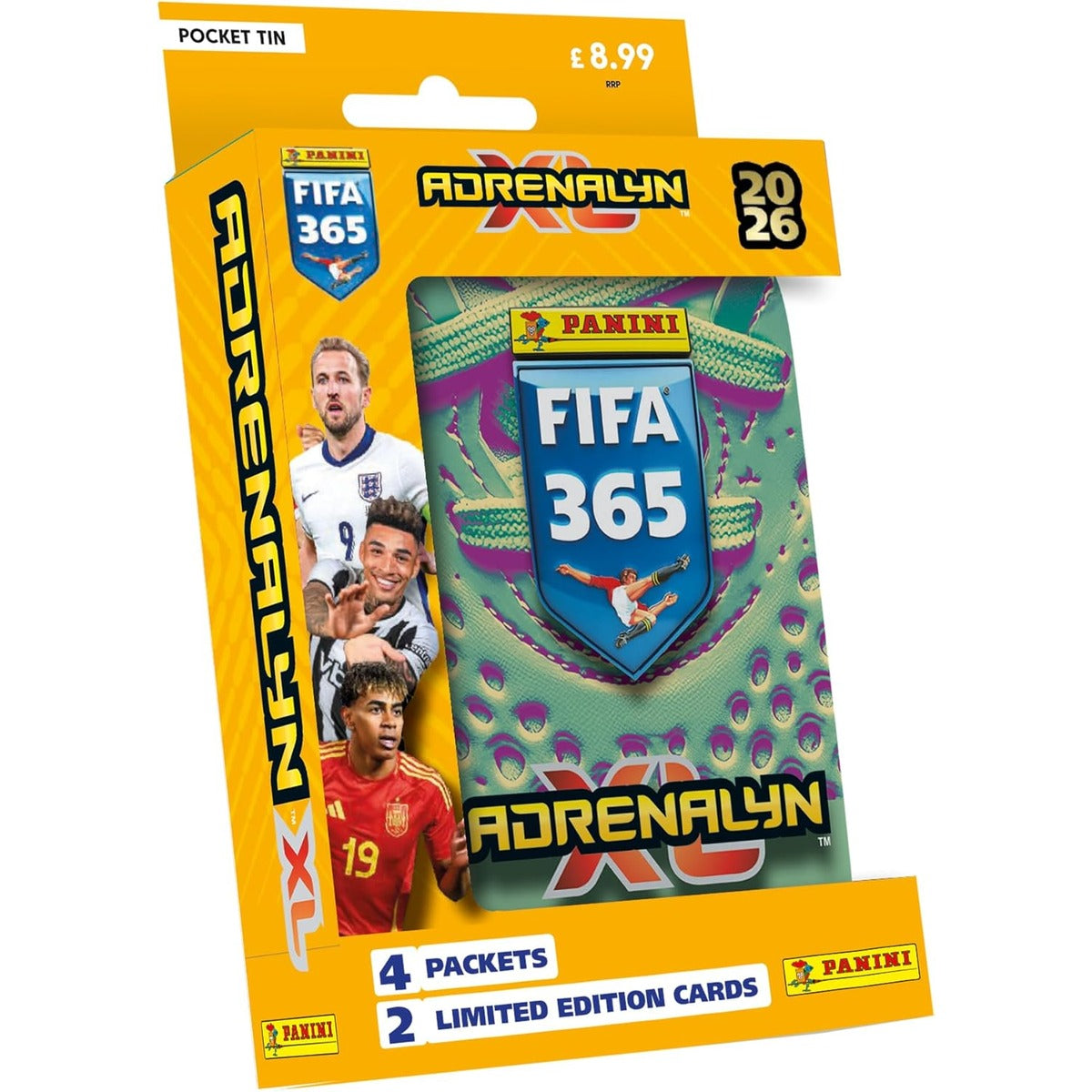 Panini FIFA 365 Adrenalyn XL Trading Cards - Pocket Tin