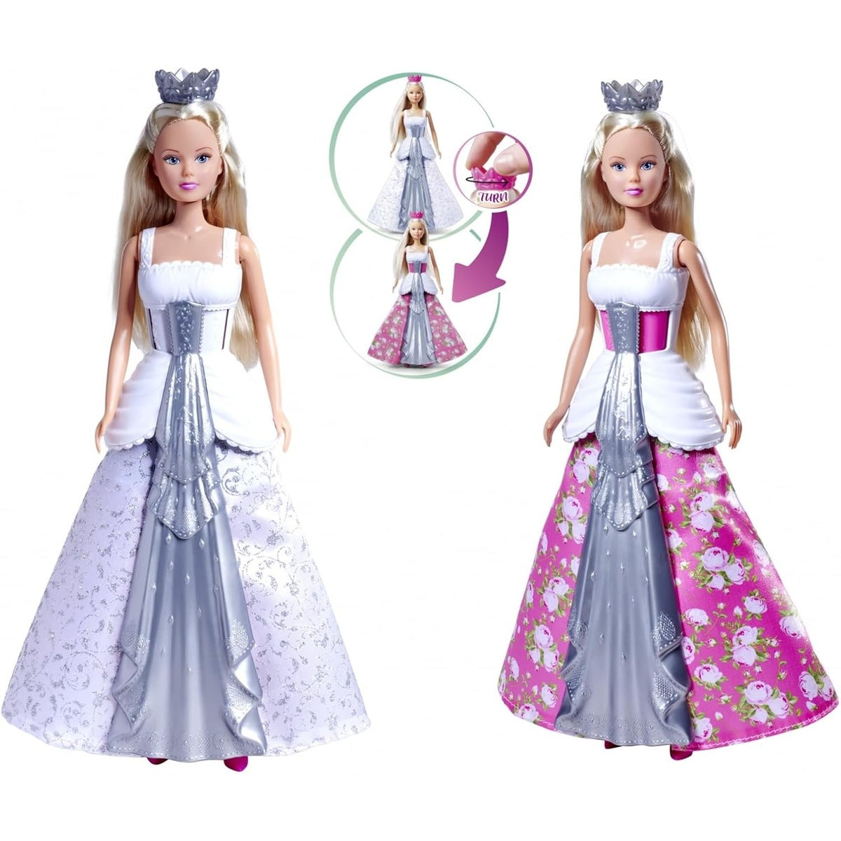 Simba - Steffi Love Magic Princess - Model Doll 29 cm - Magic Dress -