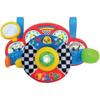 Amazon.com: winfun Baby Learning Steering Wheel with Sound and Light, 360° Spin, Movable Gearshift, Stroller Attachment, Interactive Toy for Motor Skill Development, Sensory Stimulation, Fun for Infants and : Toys & Games
