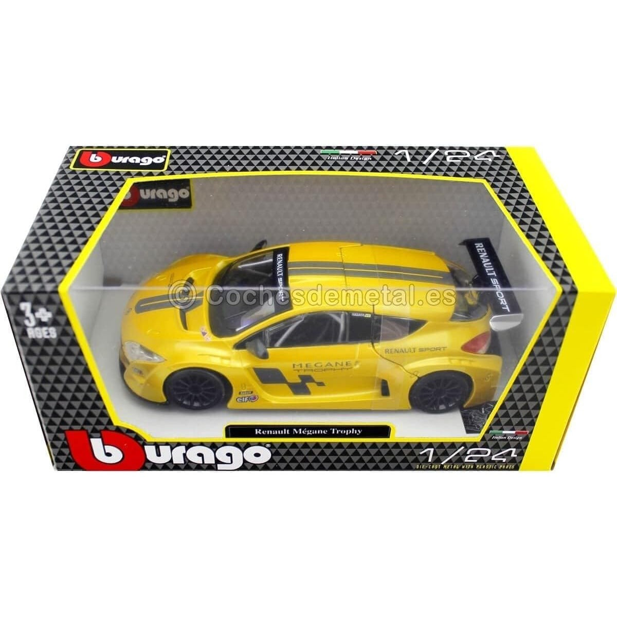 Bburago 1: 24 15622115 – Renault Megane Trophy Juguete