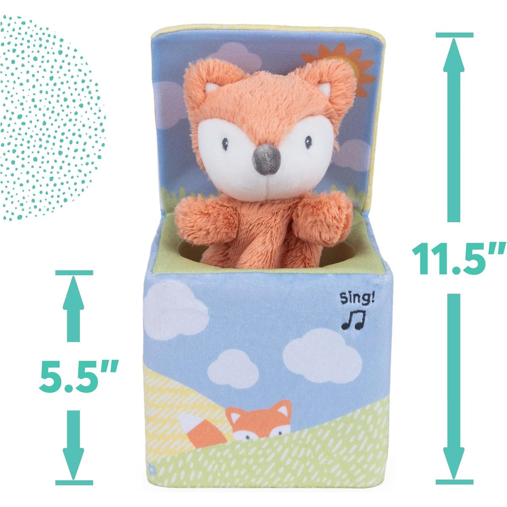 Baby GUND Fox in a Box, Animated Plush Activity Toy for Babies and Infants, Ages 0 and Up, Multicolor