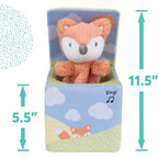 Baby GUND Fox in a Box, Animated Plush Activity Toy for Babies and Infants, Ages 0 and Up, Multicolor