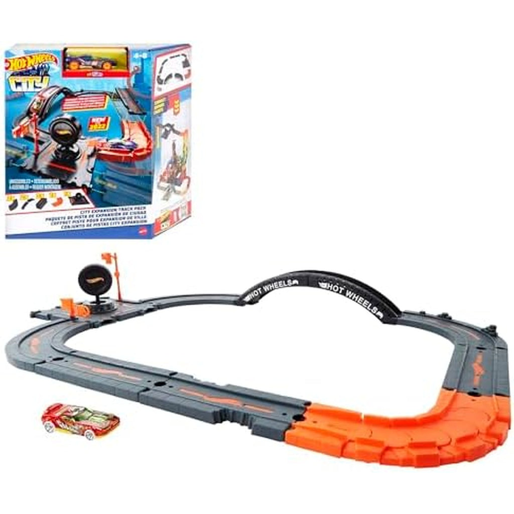 Hot Wheels City Track Pack, 10