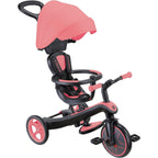 Globber - 4 in 1 Explorer Tricycle Pink