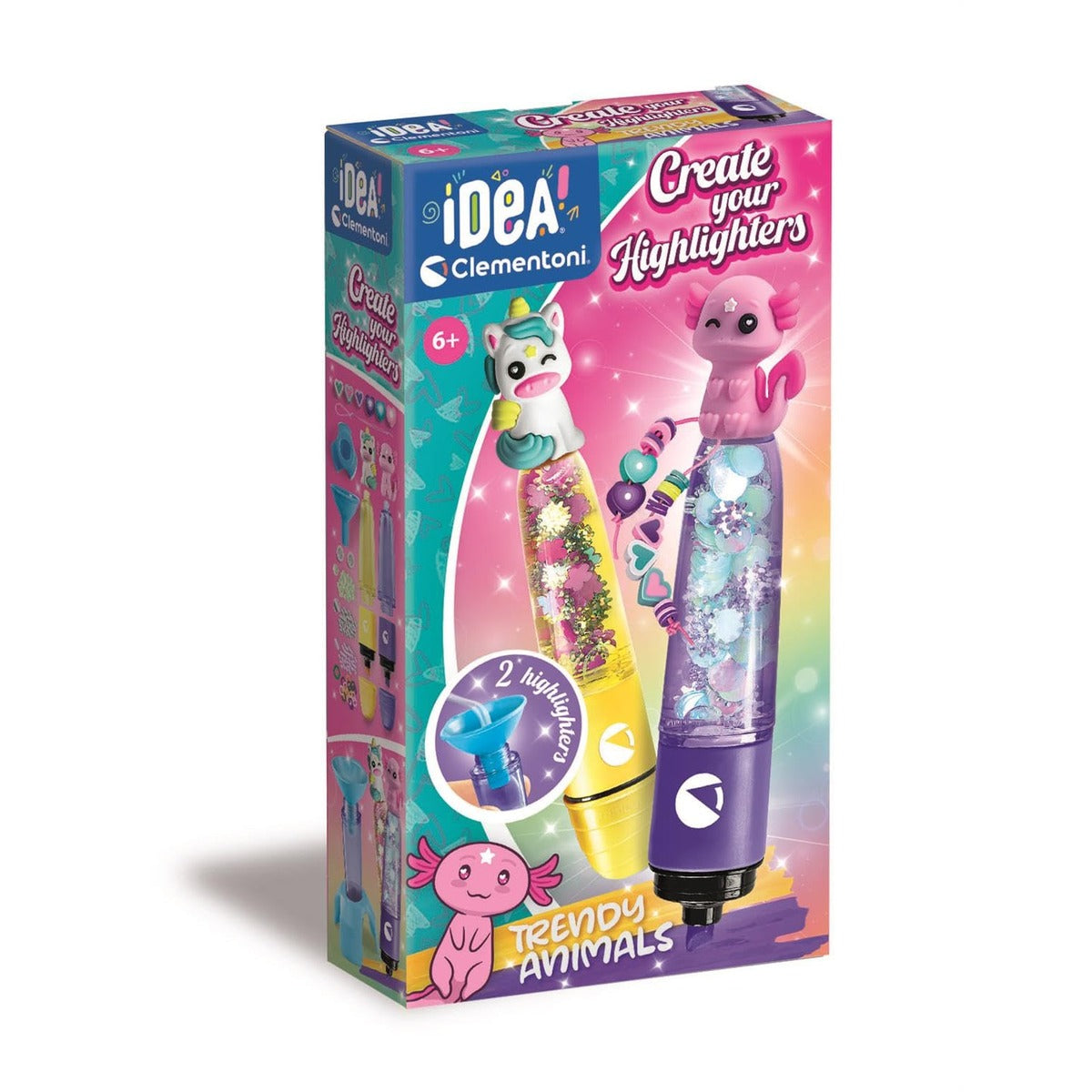 Small Highlighter Lab - Trendy Animals
