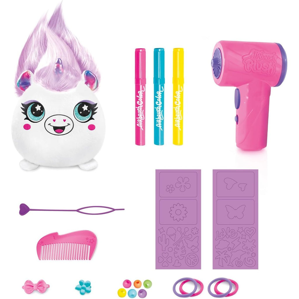 Canal Toys - Airbrush Plush Squishy AIR 040 - Creative Craft Set