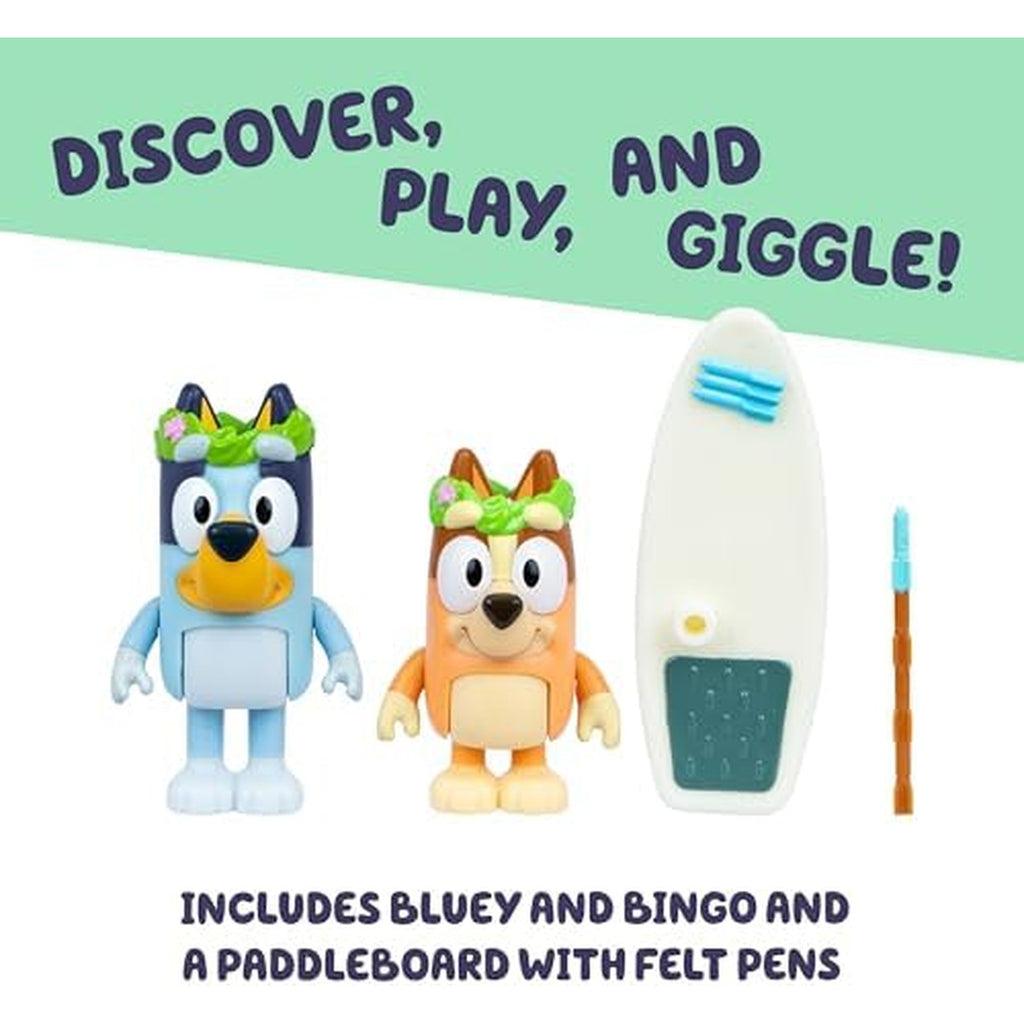 Bluey S14 Figure 2Pk Rug Island