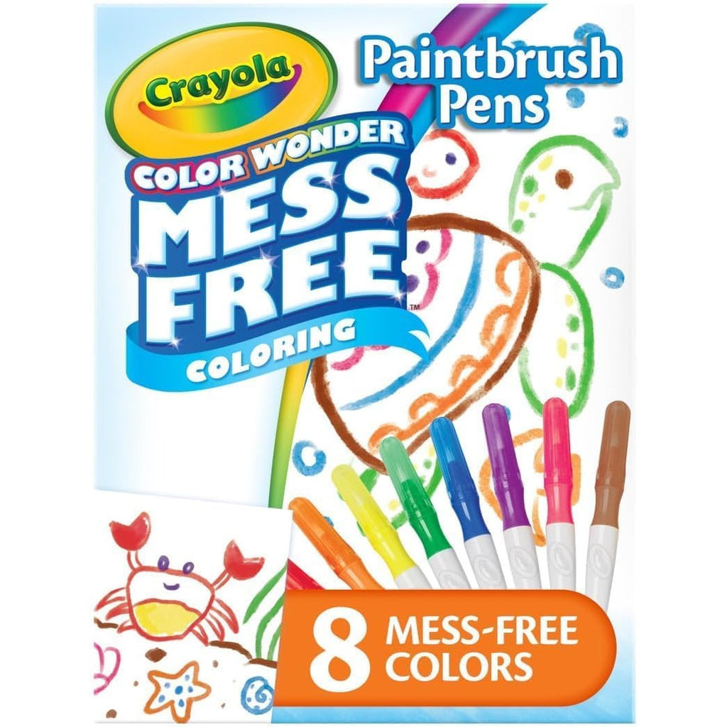 Crayola Color Wonder Paintbrush Pens, Mess Free Paint Set