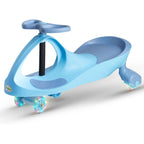 Baybee Unicorn Swing Cars for Kids-Strongest & Smoothest Twister-Magic Car Ride ons for Kids with PU Wheels-Ride on Push car for Babies for 2 Years and Up boys girls (Light Blue)