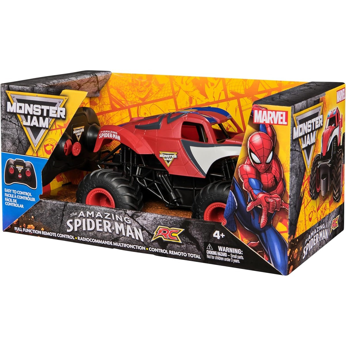Monster Jam Remote Control Vehicle 1t24 SpiderMan RC