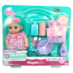 Baby Amoura - Hayati Play All Day Doll Playset - 14pcs - 10 Inch Online