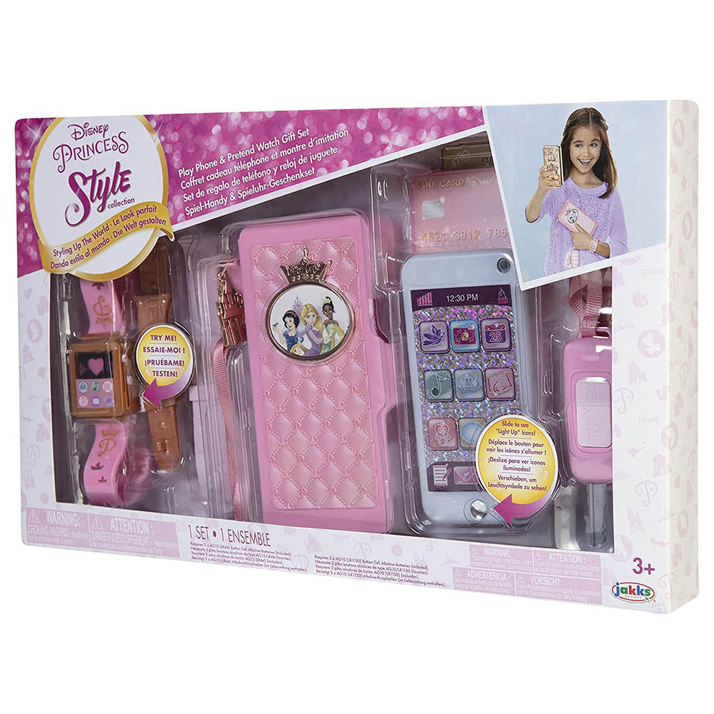 Disney Princess - Style Phone & Watch Travel Battery Operated