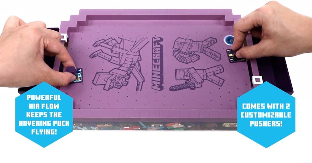 Ambassador Minecraft Arcade Air Hockey Premium Series End MC2502_EN