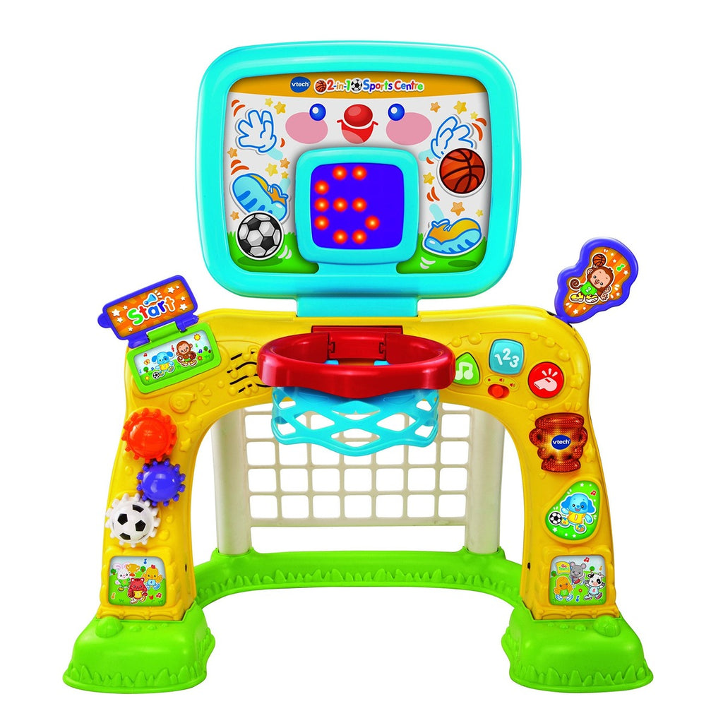 VTech 2-in-1 Sports Centre, Baby Interactive Toy with Colours and Sounds