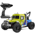 1:16 Scale Remote Control Car, 20 KM/H High-Speed Monster Truck For Boys Adults, LED Light 4WD All Terrain RC Truck, 4x4 Waterproof Off-Road Truck
