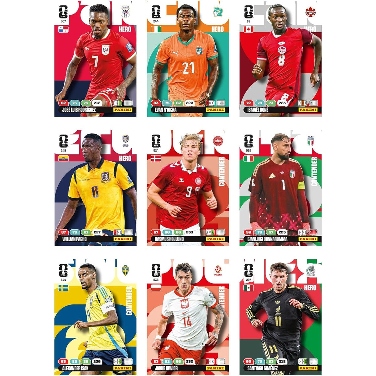 Panini Adrenalyn XL FIFA World Cup 2026 Official Trading Cards Collectible Football Card Game
