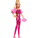 Barbie Deluxe Style Doll #5 in Metallic Pink Outfit, Blonde Hair