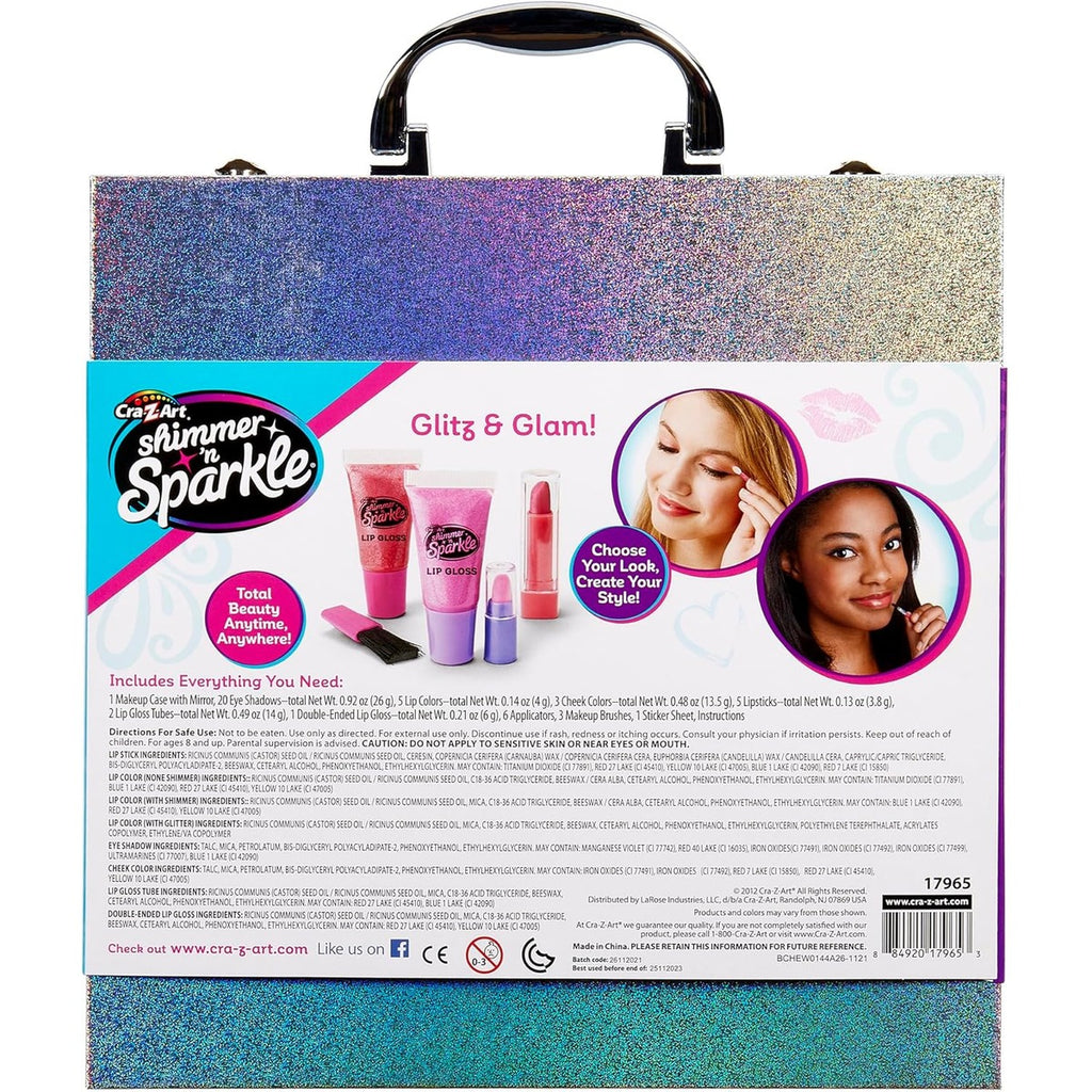 Shimmer 'n Sparkle Glitter Makeover Studio Beauty Kit