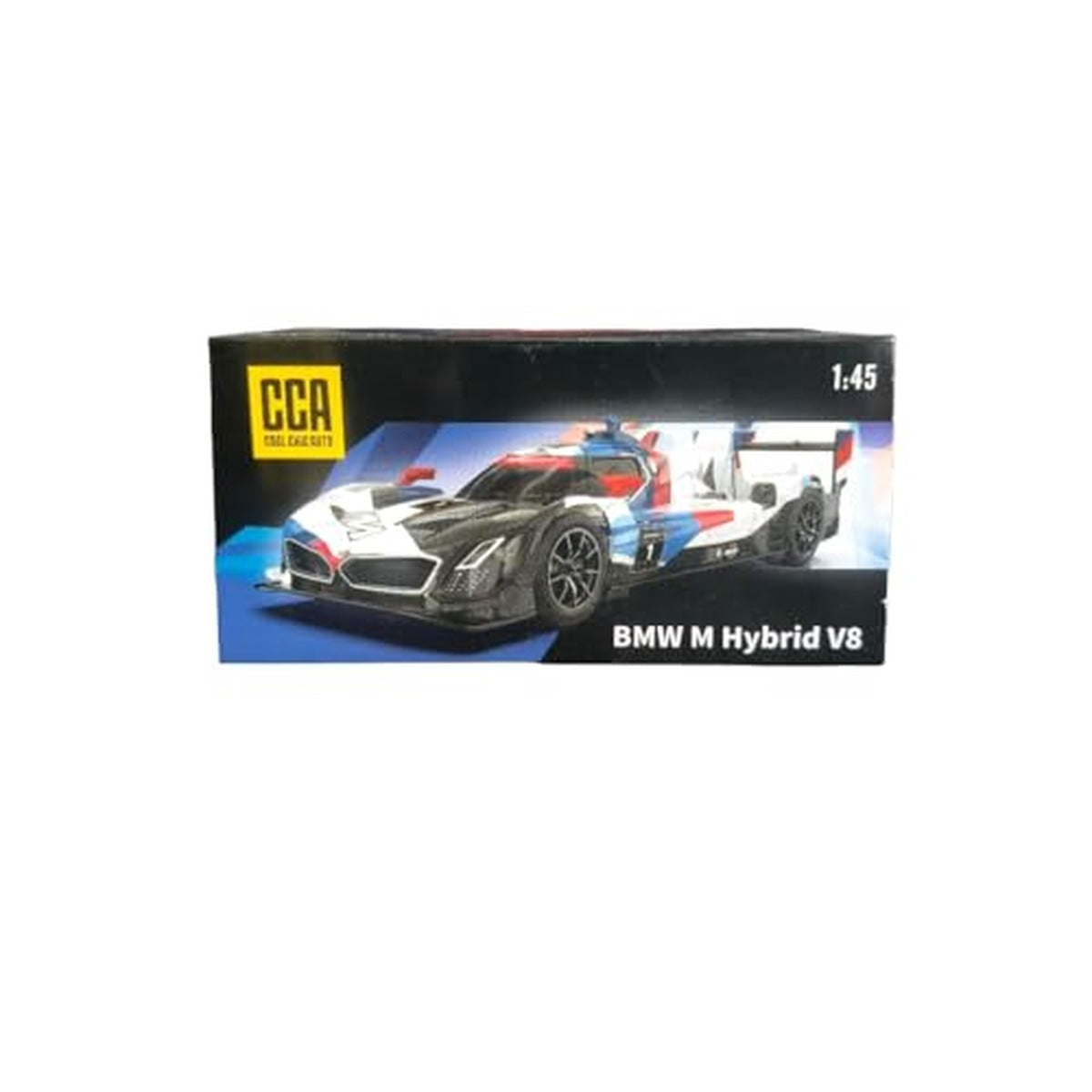CCA Cool Chic Auto Hybrid V8 Die-Cast Model Car, 1:45 Scale, Racing Livery, Display Base Included