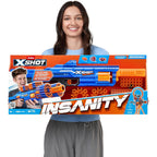 XSHOT Insanity Bezerko by ZURU with 48 Darts, Air Pocket Technology Darts and Dart Storage, Outdoor Toy for Boys and Girls, Teens and Adults