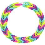 Cra Z Art Cra-Z-Loom Ultimate Tub 8000 Latex Free Rubber Bands and 100 “S” Clips for Making Crafts in Bold and Bright Colors,