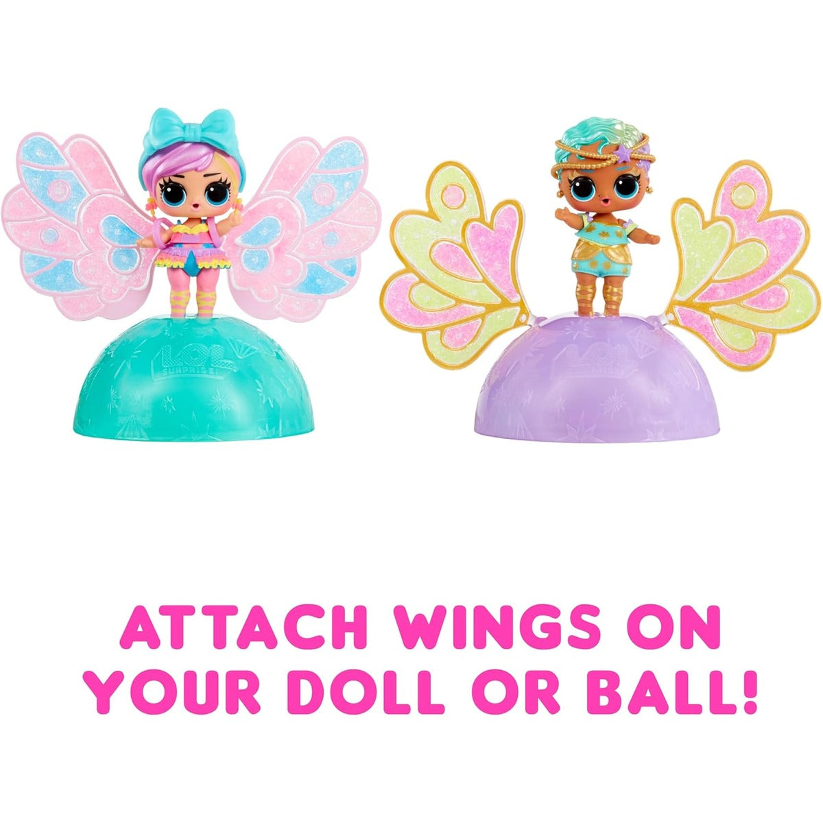 L.O.L. Surprise! Fairies Tots Dolls with Make-Your-Own Fairy Wings and