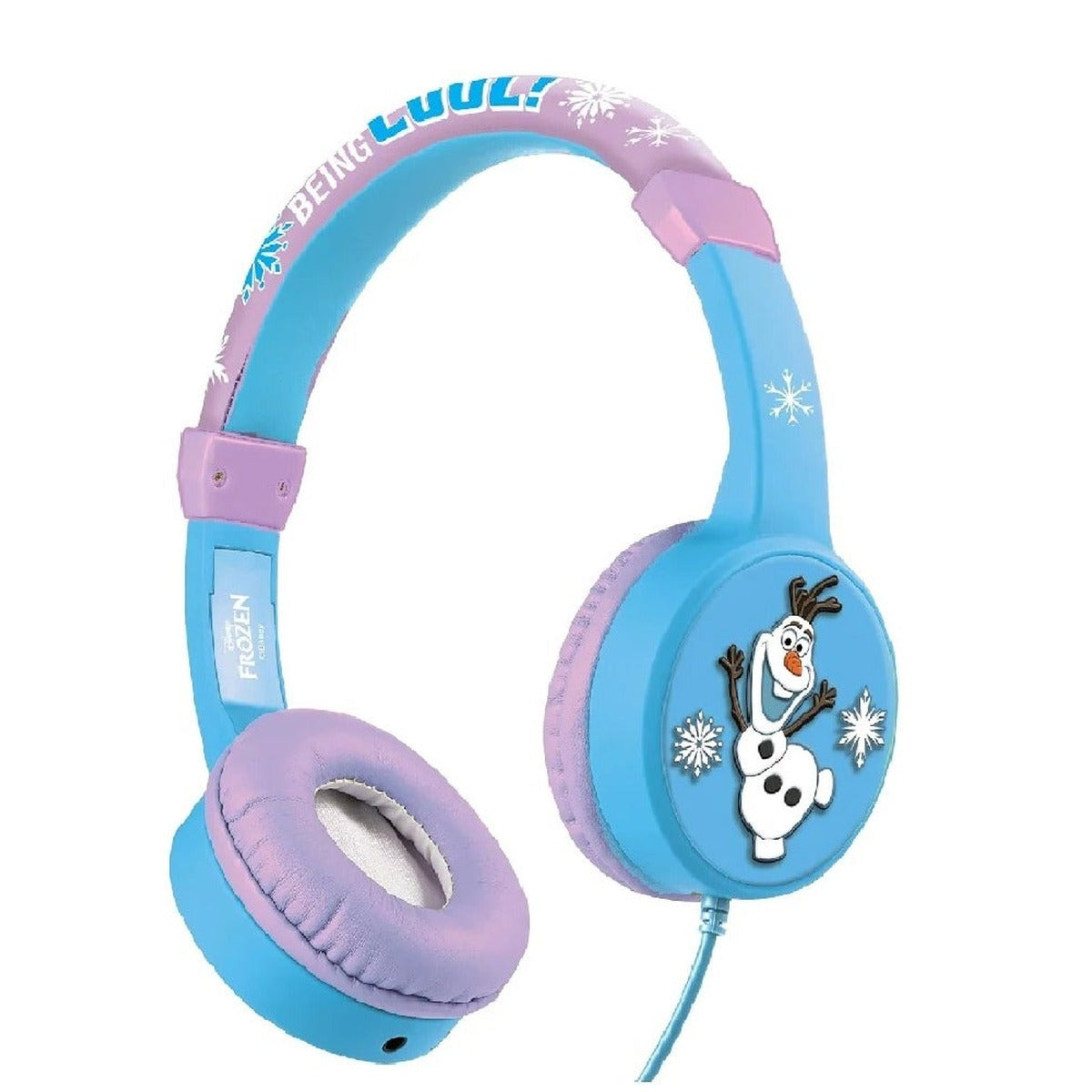 Disney Frozen 3D Auxiliary Headphones (DY-3053-FR)
