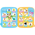 110 Bilingual Learning Book - First Words 12M+