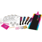 Shimmer N Sparkle Color FX Hair Extension Studio Kit with 4 Clip