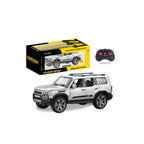 Funsterz 1:22 RC Toyota Prado - Spray Mist Alloy Body Remote Control Car with LED Lights, Rechargeable Battery, Full-Function Driving - Realistic Die-Cast Off-Road Model