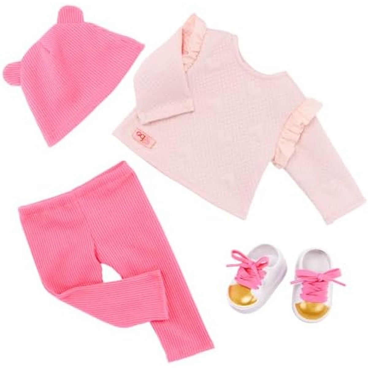 Our Generation Joyce Doll with Sweatsuit and Beanie Hat, Multicolor