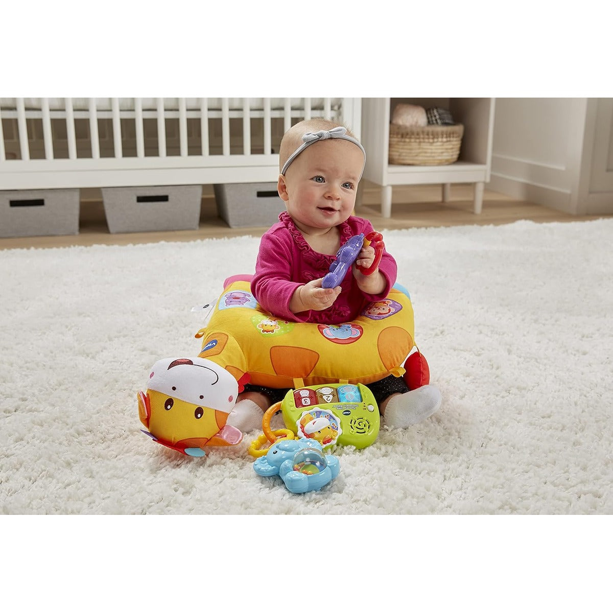 VTech Tummy Time Discovery Pillow