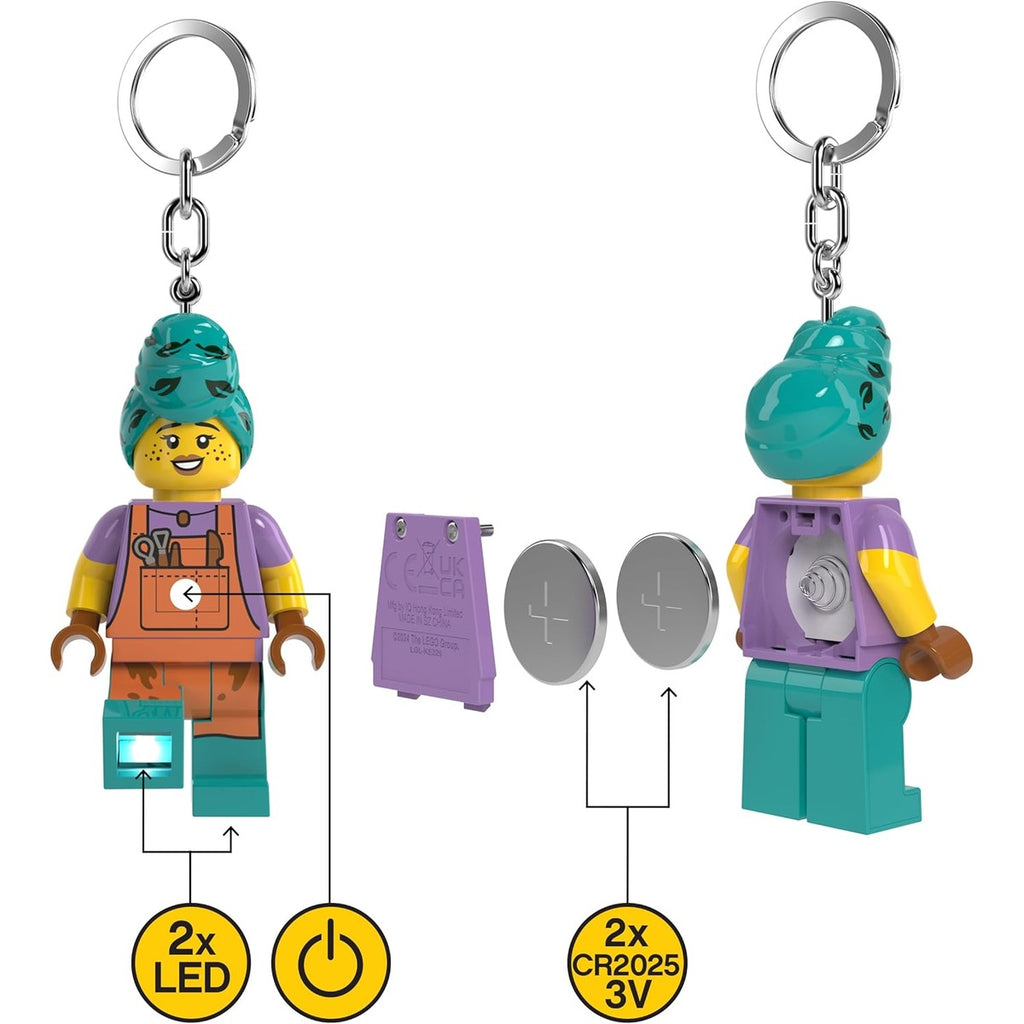 Lego Minifigures Large 3 Inch Tall Figure Keychain Light