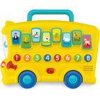 Winfun Animal Sounds Bus, Yellow