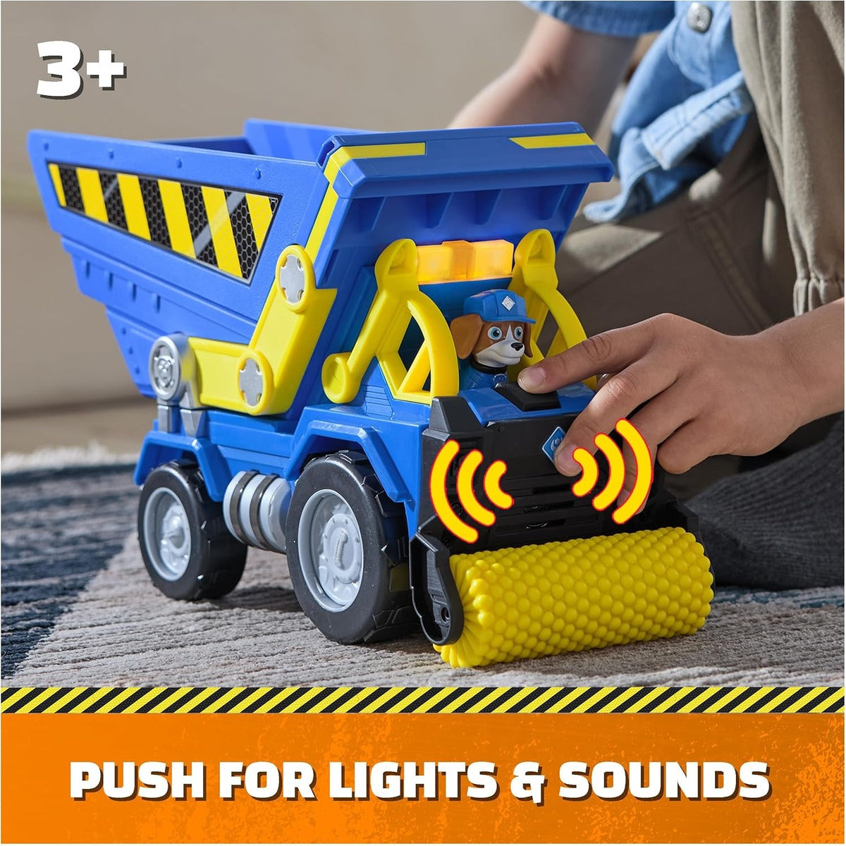 Rubble & Crew Toy Vehicle Deluxe Wheeler Dump Truck
