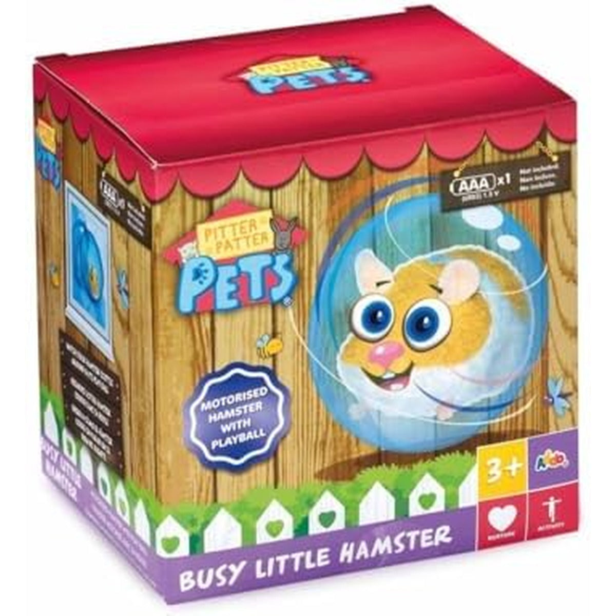 Pitter Patter Pets Busy Little Hamster Electronic Pet For Children From 3 Years Kids Toys Hamster Ball Electronic Pets Toy Hamster Toy Hamster In Ball Hamster Toy For Kids Hamster Teddy Gift