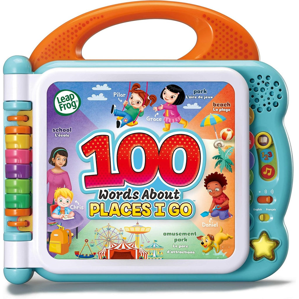 LeapFrog Learning Friends 100 Words Book, Bilingual Educational Book for Kids with Arabic & English Words, Interactive Sound Toy to Boost Language Skills, Ideal for Boys and Girls Ages 1 to 4 Years