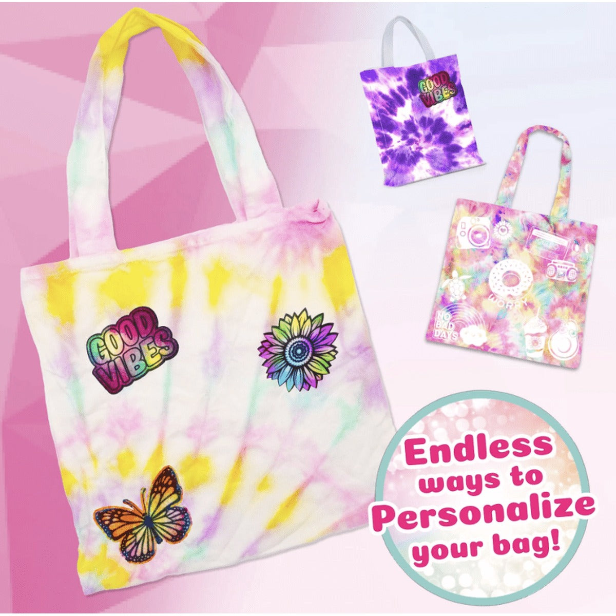 Wecool iLY Diy Tie Dye Tote Bag 111631