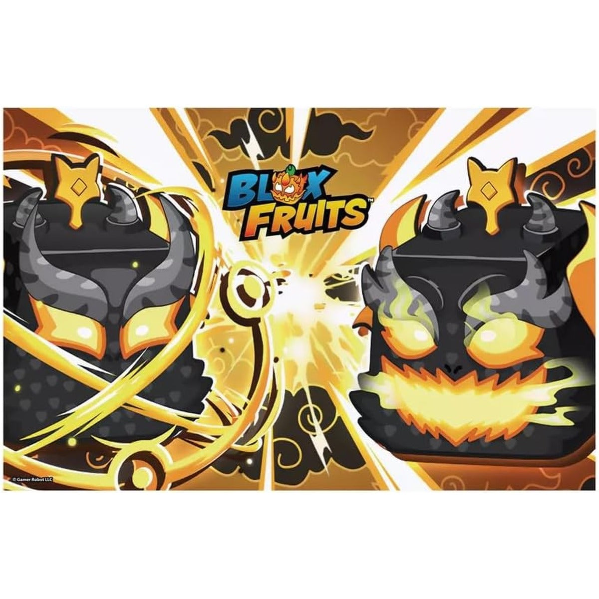 Blox Fruits Ember Dragon Storage Case Bundle Series 3 - Plush Toys, Exclusive Minifigures, Poster Includes - DLC Code