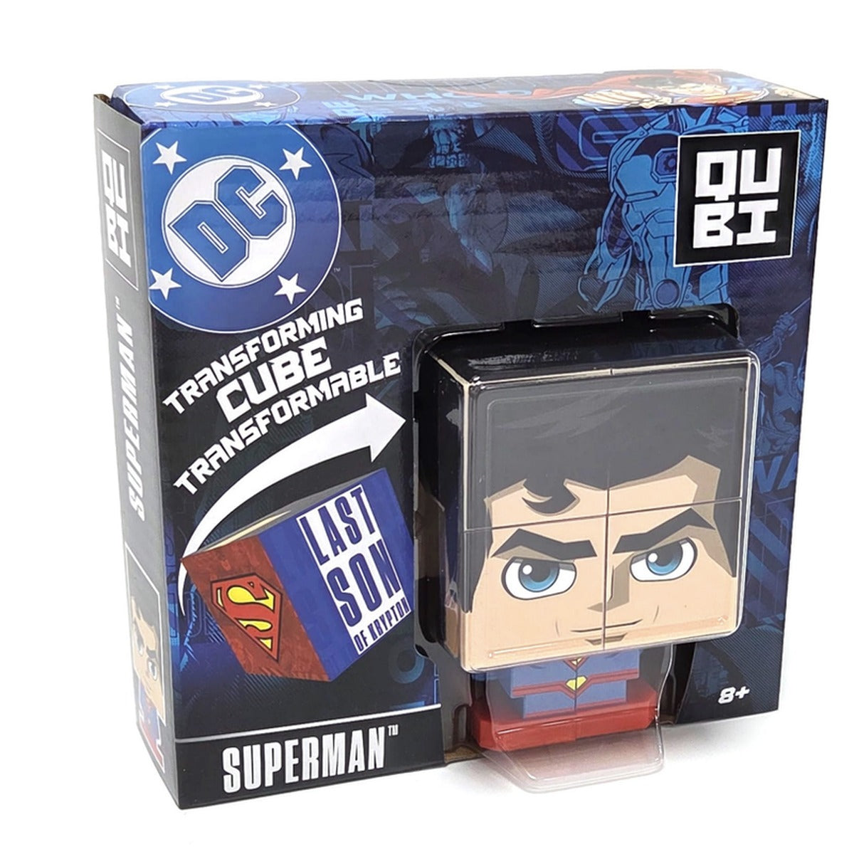 Qubi - Transformable Cube - DC Superman
