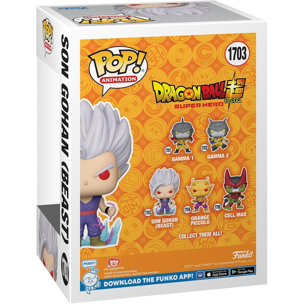 Funko Pop! Animation: Dragon Ball Super: Super Hero
