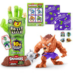 Smashers Horror House Dissect Skeleton Hand Playset with Over 10 Surprises, Build and Create Monster Figures, Slime