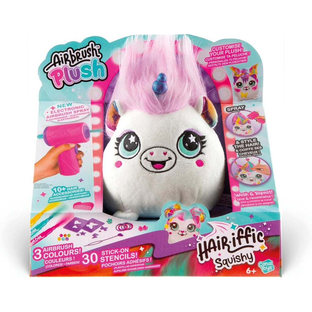 Canal Toys - Airbrush Plush Squishy AIR 040 - Creative Craft Set