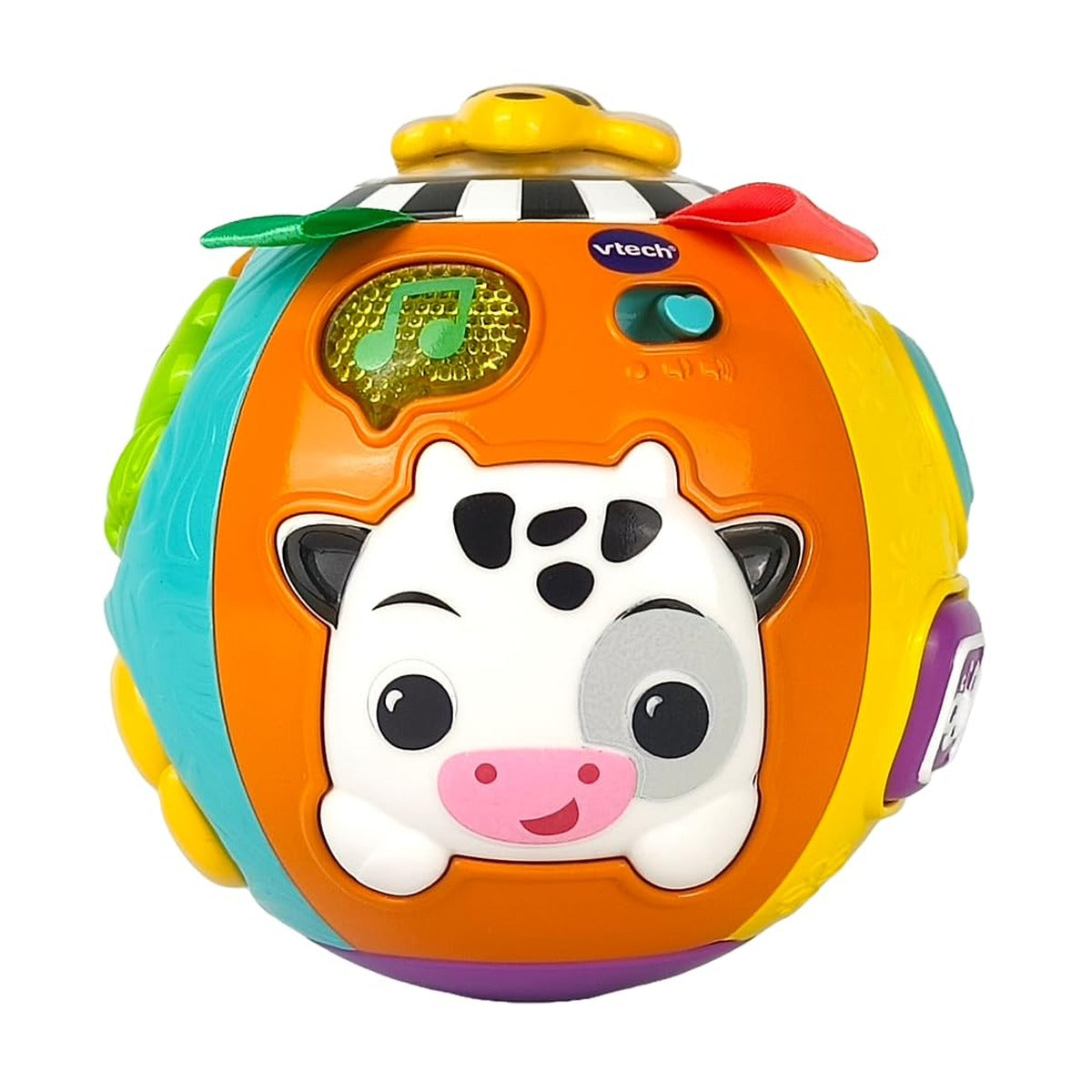VTech Baby Animal Discoveries Ball, Interactive Baby Toy with Lights