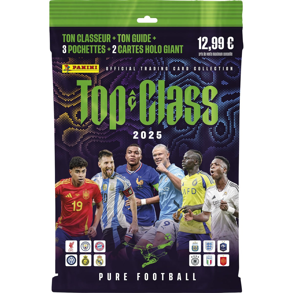 PANINI FIFA Top Class 2025 Trading Cards Starter Pack 1 Binder + 1
