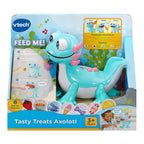 VTech Tasty Treats Axolotl, Interactive Toddler Toy with Fun Reactions
