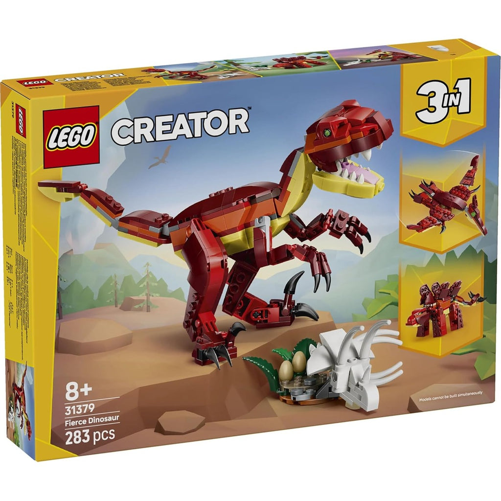 Lego Creator Dinosaur Toy 31379 Birthday Present Blocks for Boys and Girls, Kids, 8 Years Old 9 Years Old 10 Years Old Elementary School Students, Dinosaurs, Animals, Creatures