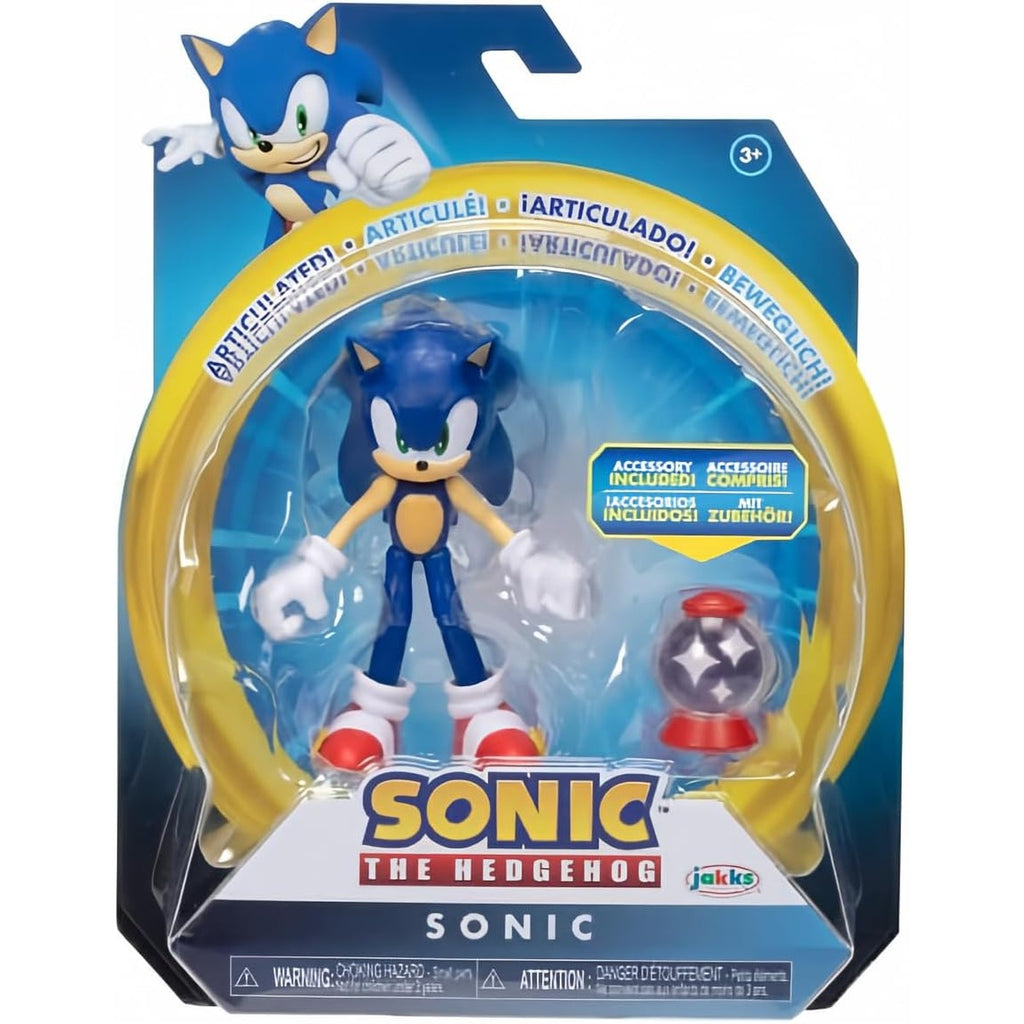 Sonic The Hedgehog 4" Articulated Action Figure Collection (Choose Figure) (Metal Sonic)