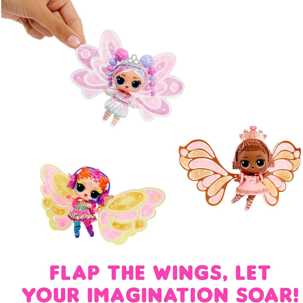 L.O.L. Surprise! Fairies Tots Dolls with Make-Your-Own Fairy Wings and